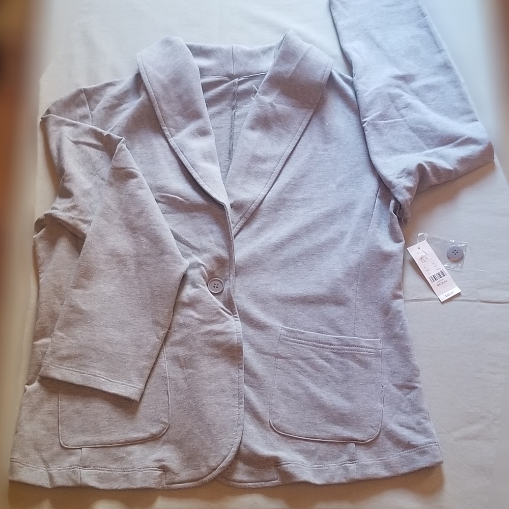 NY&C Single Breasted Grey Blazer